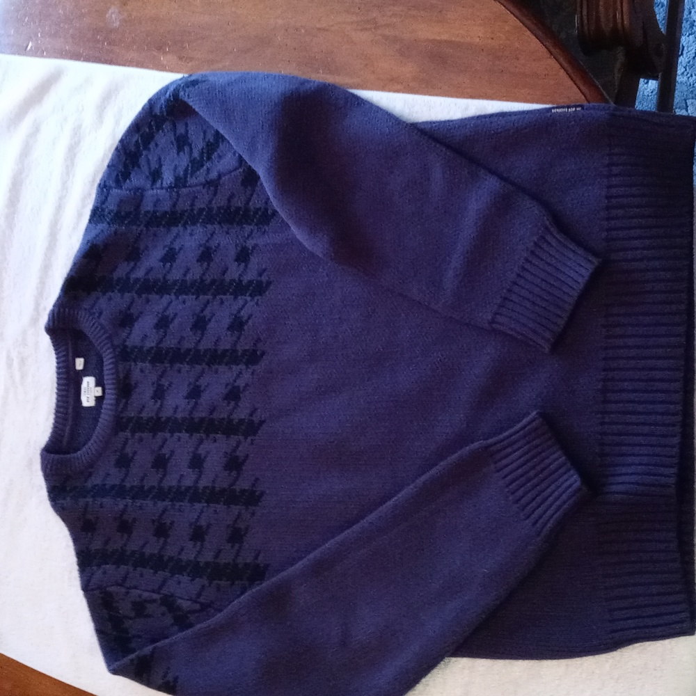 Ben Sherman Purple Heavyweight Sweater Medium